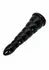HIDDEN DESIRE Extreme Anal Cone 26 cm XXL PVC Black Wide Base