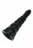 HIDDEN DESIRE Extreme Anal Cone 26 cm XXL PVC Black Wide Base