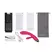 Svakom Lorna Touch Sensor Dual Motor Intimate Device Wine Red 176 mm