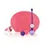 Rianne S Essentials Pelvic Training Balls Set Coral Rose 4 Weights 3cm