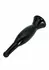 HIDDEN DESIRE Extreme Slider 27cm XXL Anal Gear, Black, PVC