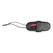 ElectraStim Silicone Noir Rocker Medium - Electro-Responsive Plug, 13 cm