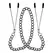 S&M Adjustable Heart Nipple Clips with Comfort Pads, Silver Finish