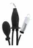 HIDDEN DESIRE EXTREME Inflatable Lubricating Plug Silicone Black