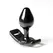 Perfect Fit Master Plug Small Black - Strap-On Compatible Plug, 8.9 cm