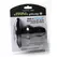 Perfect Fit Double Tunnel Plug Medium Black - Innovative Open-Channel Plug