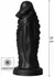 Devil Monster Silicone Intimate Machine with Suction Base, Large, Black