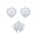 Bijoux Indiscrets Flamboyant Body Jewels Blue & Green Set