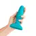 b-Vibe Rimming Plug 2 Teal - Rotating Beads & Remote, 15.2 cm Silicone
