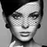 Bijoux Indiscrets Louise Eyemask - Flexible Adhesive Mask, Black Design