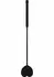 Ouch! Crop Whip Heart PU Leather - Precision Sensation Tool, Black