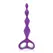 Plaisirs Secrets Anal Chain Purple Silicone Flexible 26cm