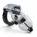 Mystim Pubic Enemy No 2 Transparent Chastity System with E-Stim, Adjustable