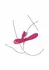 Xocoon Endless Love Vibrator Flexible Dual Motor Silicone Pink