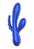 Xocoon Triple Love Vibrator Multi-Function Silicone System, Purple