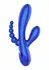 Xocoon Triple Love Vibrator Multi-Function Silicone System, Purple