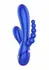 Xocoon Triple Love Vibrator Multi-Function Silicone System, Purple