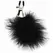 Sportsheets S&M Adjustable Feathered Nipple Clamps Black Feathers