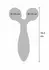 Mae B. Contour Sculpting Roller V-Shaped Massager, Ergonomic ABS Design