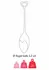 Pelvic Floor Exercise Trainer Set - Weighted Kegel System, 8713221823267