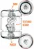 PRIVATE Crystal Clear Dual-Sided Intimate Sleeve Transparent 21 cm