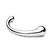 njoy Pure Wand Stainless Steel Curved Massage Tool 20 cm