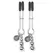 Fifty Shades of Grey The Pinch Adjustable Silicone Nipple Clamps 8.3cm
