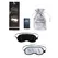 Fifty Shades of Grey No Peeking Satin Blindfold Set 2 pcs Black