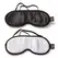 Fifty Shades of Grey No Peeking Satin Blindfold Set 2 pcs Black