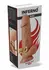 Inferno анатомично PVC дилдо за страпон, 21 см