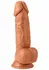 Inferno анатомично PVC дилдо за страпон, 21 см