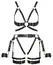 ZADO Leather Harness Set S/M - Premium Adjustable Multi-Piece System