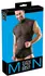 Svenjoyment Shirt XL Transparent Black with Horizontal Stripes