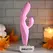 Evolved Push The Button Vibrator Pink - Adjustable Motion & 100 Settings