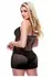 Baci 2 PCS. Eco Chemise and Panty Set Black S/M - Sustainable Elegance
