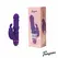 Teazers Silicone Rabbit Vibrator Purple 20-Function Flexible Model