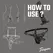 Teazers Silicone Strap-On Set Black Adjustable Harness 110cm