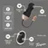 Teazers Vibrating Egg Black Remote Control 10 Modes Rechargeable