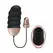 Teazers Ribbed Vibrating Egg Black Wireless Remote 10 Modes