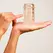 The Handy Stamina Sleeve Flow - Open, Stretchable TPE, 9.6 cm, Clear