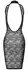 Cottelli LINGERIE Lace Dress M Black Floral, Sleeveless, Stand-Up Collar