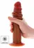 ToyJoy Foreskin Dong Vibrating Silicone 22 cm Dual Density with Remote