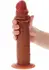 ToyJoy Foreskin Dong Vibrating Silicone 22 cm Dual Density with Remote