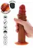 ToyJoy Foreskin Dong Vibrating Silicone 24 cm Dual Density Remote-Controlled