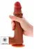 ToyJoy Foreskin Vibrating Silicone Model 23 cm Dual Density, USB Rechargeable