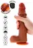 ToyJoy Foreskin Vibrating Silicone Model 25 cm Dual Density, Remote Control