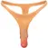 You2Toys Double Penis Thong Liquid Silicone Adjustable Black 62 cm