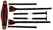 Bad Kitty Door Swing BK-11 - Adjustable Luxury Door System, Black/Red
