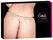 Cottelli LINGERIE String Rhinestones S-L Adjustable Lace & Crystal Detail