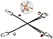 Bad Kitty Bed/Door-Restraint Set Red/Black Adjustable 5-Piece